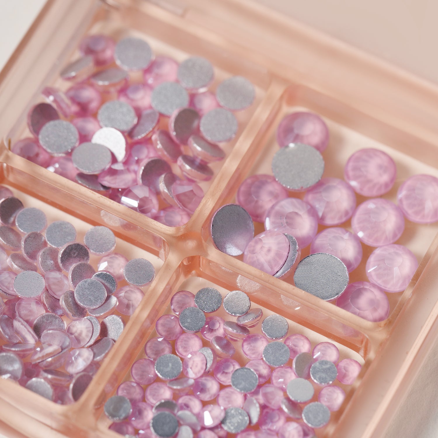 Mix Crystals - Large - Matte Rose