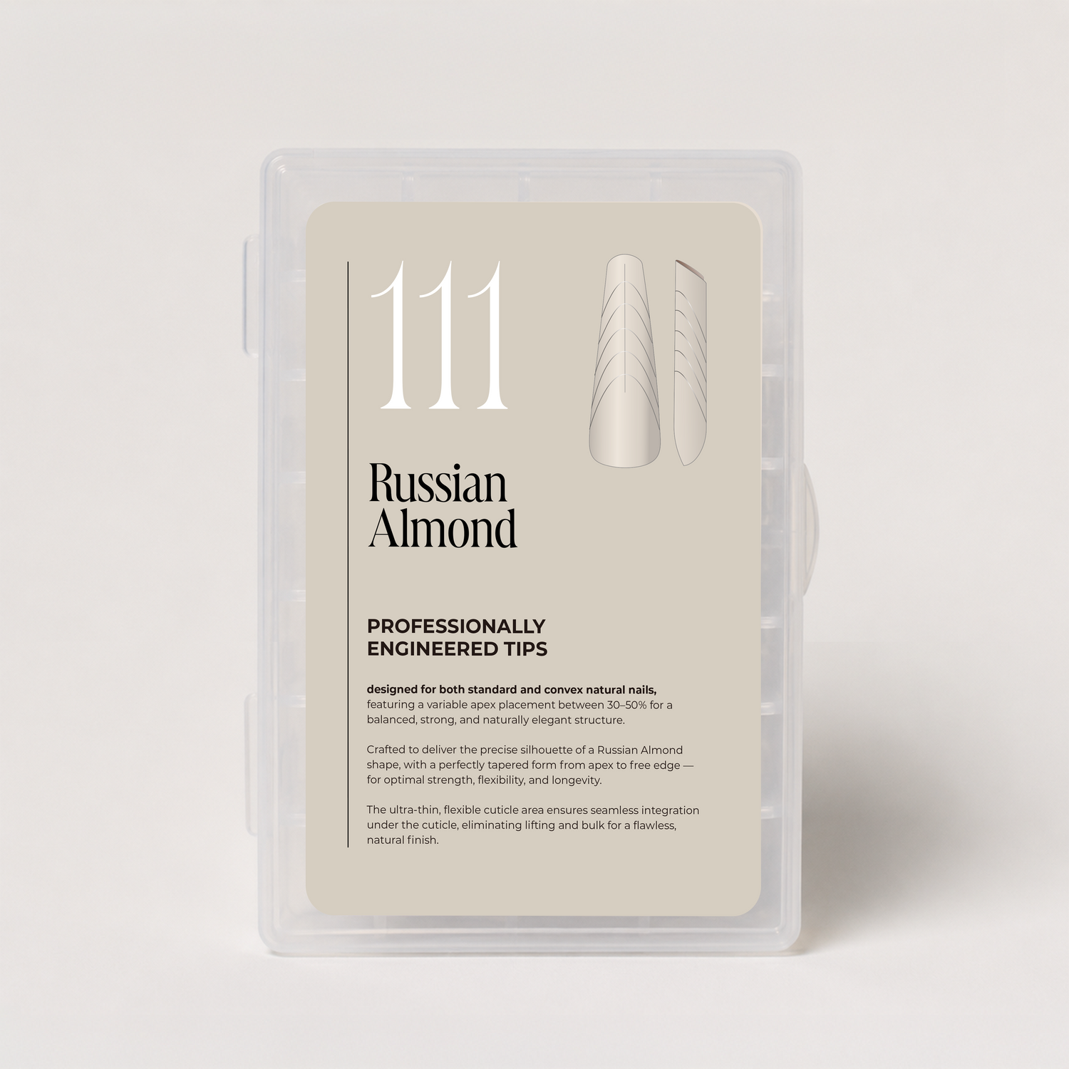 Russian almond tips