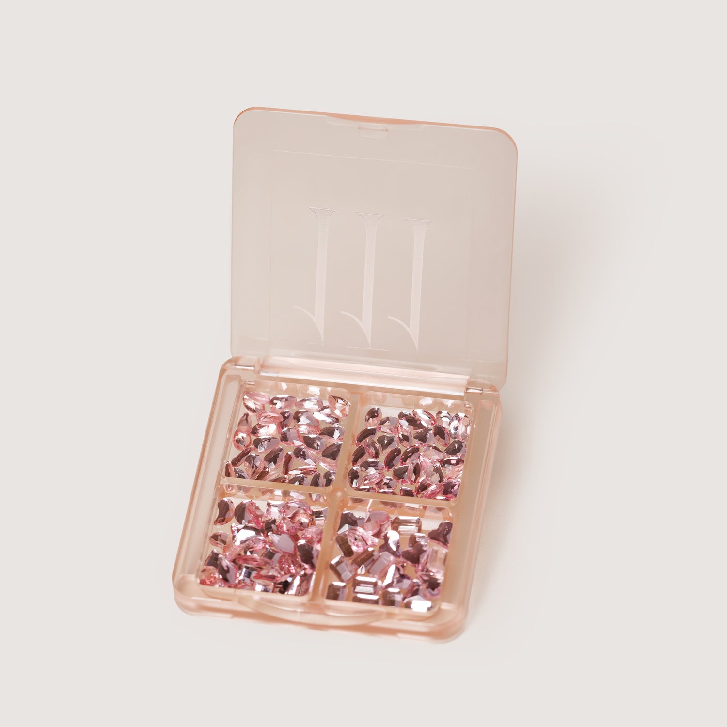 Mixed Shapes Crystals - Rose Medium