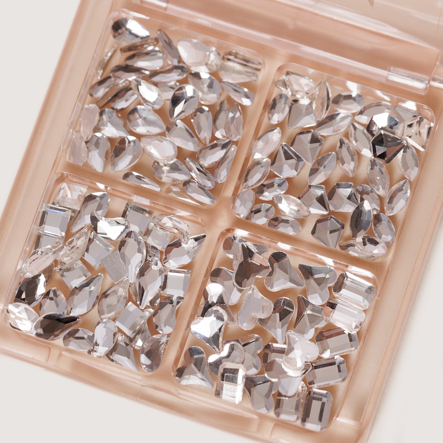 Mixed Shapes Crystals - Clear Medium