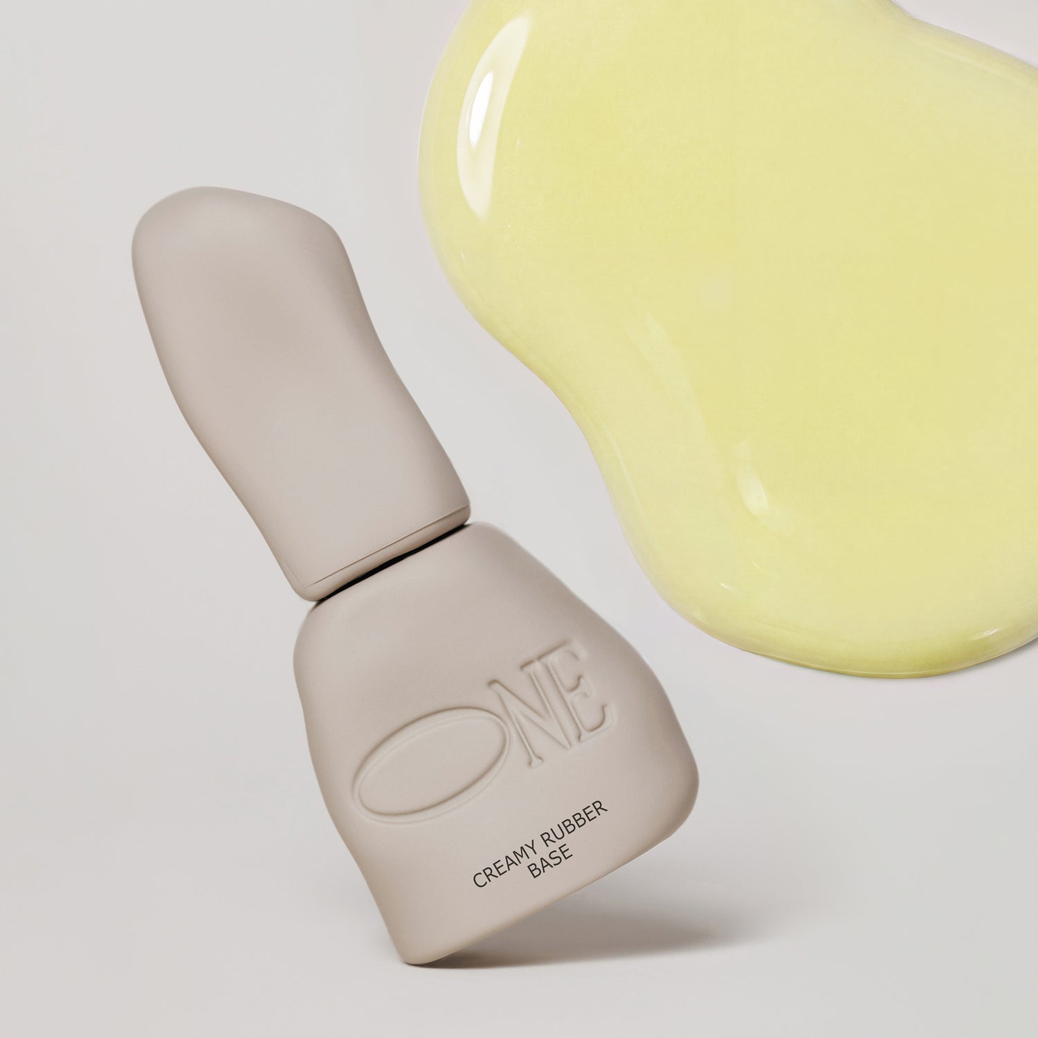 Creamy Rubber Base Pastel Yellow