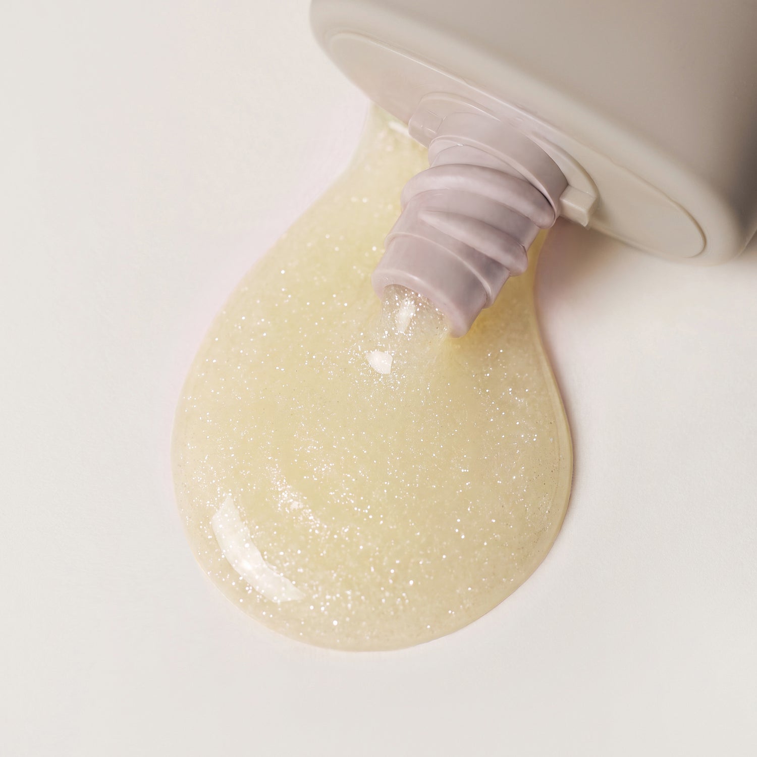 Pastel Yellow White Shimmer Easy File Acrygel