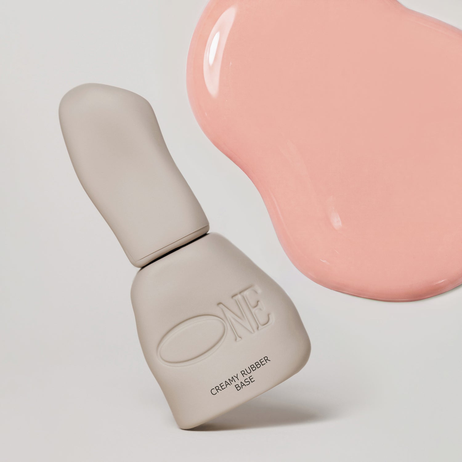 Creamy Rubber Base Peach